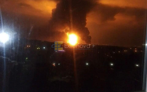 An oil depot was attacked in Stavropol Krai