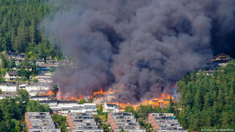 Norway sees its largest fire since World War II