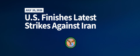 The US launched new strikes on Iran