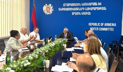 Ջրային կոմիտեում քննարկվել են «Վեոլիա Ջրի» անկախ տեխնիկական աուդիտորական ծառայությունների ձեռքբերման պայմանագրի դրույթները