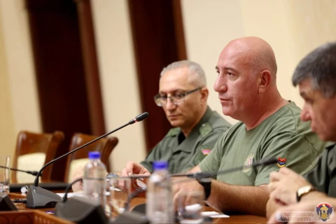 В Военной академии имени Вазгена Саркисяна состоялась жеребьевка по назначению выпускников на офицерские должности