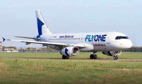 Авиакомпания «FLYONE ARMENIA» начнет выполнять рейсы по маршруту Ереван – Душанбе – Ереван