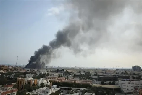 Bahrain said it intercepted several aerial attacks from Iran