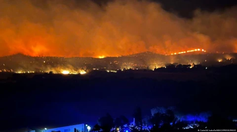 Spain declares a state of emergency due to massive wildfires near Madrid
