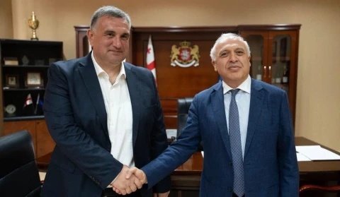 Smbatyan and Kalmakhelidze discussed issues of decentralized cooperation between Armenia and Georgia