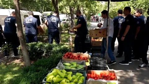 Ավանում եւ Դավթաշենում փողոցային առեւտրով զբաղվողներից առգրավվել է ավելի քան 6 տոննա միրգ եւ բանջարեղեն