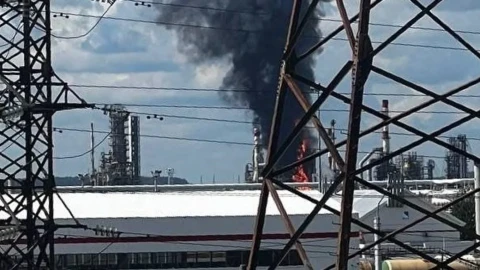 Ukraine strikes one of Russia's largest oil refineries