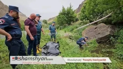 Նոր Հաճնի կամրջի տակ՝ գետի ափին, հայտնաբերվել է կնոջ մարմին