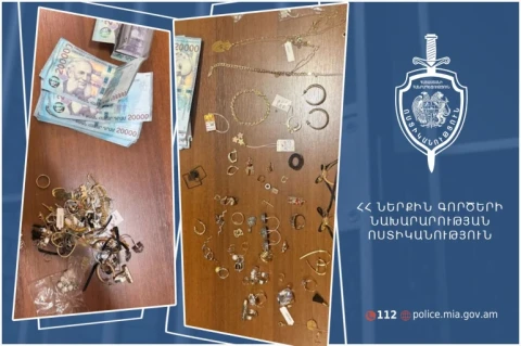 В Армении полицейские обезвредили группу домушников