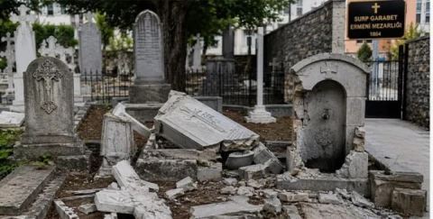 Man who desecrated Armenian cemetery in Istanbul pleads guilty