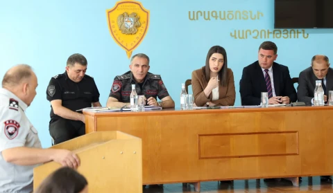 Արագածոտնում նվազել են բնակարանային գողության և խարդախության դեպքերը․ ՆԳ նախարարն ամփոփել է առաջին կիսամյակի աշխատանքը