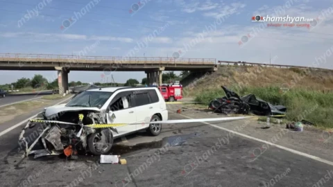 Այգավանի կամրջի մոտ բախվել են «Nissan X-Trail»-ը, «Kia»-ն և 2 «Opel»-ները. կա 1 զոհ, 1 վիրավոր