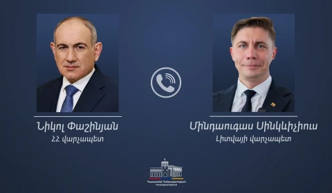 Armenia, Lithuania premiers attach importance to expanding, deepening multi-sectoral ties