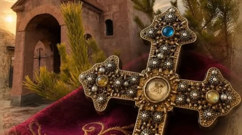 Մայր Աթոռից Բերքառատ կտարվի Հիսուս Քրիստոսի Խաչափայտի Մասունքարանը