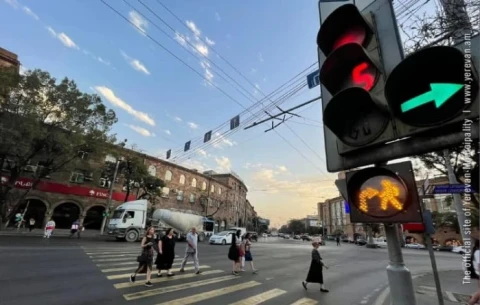 Изменения в организации дорожного движения в Ереване