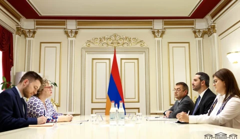 Parliament speaker to ambassador: Armenia-UK relations have made significant progress in recent years