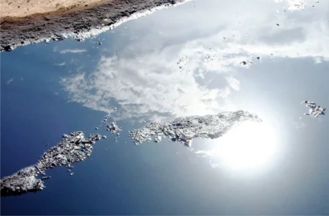 Iran blames foreign aggression for oil pollution near Qeshm island