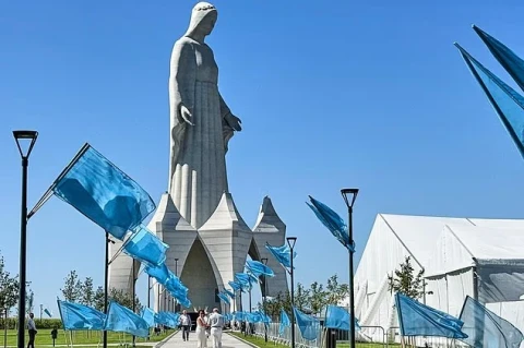 В Польше открыли статую Девы Марии высотой 55,6 метра: ее называют самой высокой в Европе