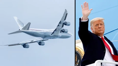 Трампа раскритиковали за поездки на «летающем дворце» с помощницей