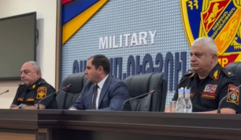 Министр обороны Армении: Представил личному составу Военной полиции нового начальника Арама Ованнисяна