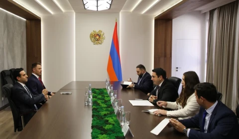 Armenia Security Council chief, US congressman discuss TRIPP project