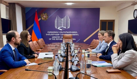 ՀՀ էկոնոմիկայի փոխնախարարը և Բունդեսթագի պատգամավորը քննարկել են առևտրատնտեսական համագործակցության ընդլայնման հարցը