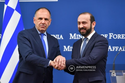 FM Gerapetritis to colleague Mirzoyan: Greece lauds long-standing friendship with Armenia