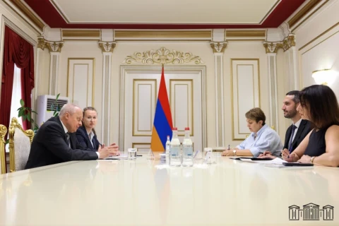 Speaker Rubinyan to Ambassador Kopyrkin: Armenia parliament intends to continue constructive dialogue with Russia
