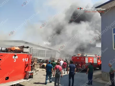 Խոշոր հրդեհ Արցախի պողոտայում․ դեպքի վայր է մեկնել յոթ մարտական հաշվարկ