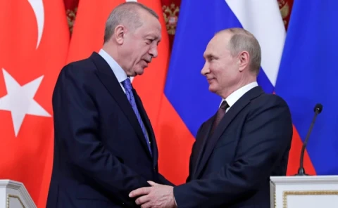 РИА Новости: Эрдоган и Путин обсудят в Бишкеке энергетику и ситуацию на Ближнем Востоке