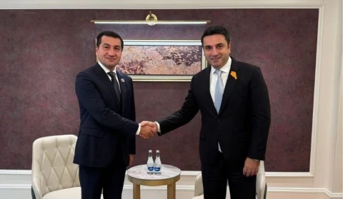 Բիշքեկում հանդիպել են Ալեն Սիմոնյանն ու Հիքմեթ Հաջիևը. քննարկել են խաղաղության օրակարգը