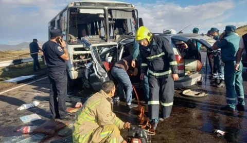 Horrifying road accident occurs in Armenia: 5 dead, 7 injured, according to preliminary data