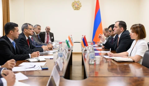 Armenia AI infrastructure development discussed with delegation from India National Defense College