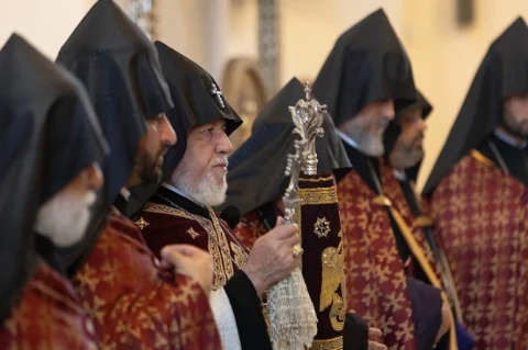 Արցախի Անկախության օրվա առիթով Մայր Տաճարում կատարվեց Խաղաղության աղոթք