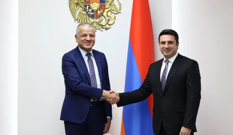 ԱԽ քարտուղարը և Վասիլիս Մարագոսը քննարկել են ՀՀ-ԵՄ հարաբերությունների օրակարգին առնչվող հարցեր