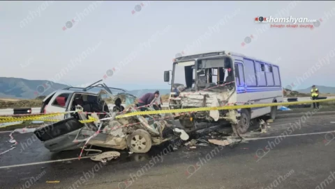 Պարզվել է երեկ Արագածոտնի մարզում «ՊԱԶ»-ի և «Opel Zafira»-ի բախման հետևանքով մшհացածների և վիրավnրների ինքնությունը