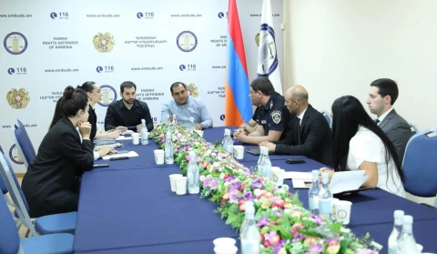 Աշխատանքային քննարկում ՄԻՊ–ում իրավապահների ներկայացուցիչների հետ՝ ազատազրկվածների իրավունքների հարցերի շուրջ