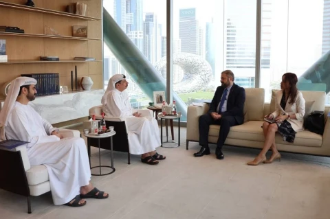 Պապոյանը Դուբայում քննարկել է DP World-ի հետ երկարաժամկետ համագործակցության հնարավորությունները