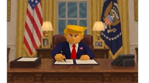 Белый дом представил Трампа в образе героя франшизы The Legend of Zelda
