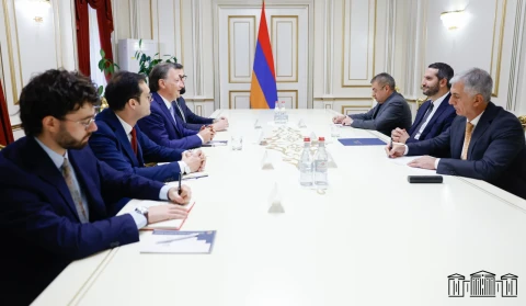 Ռուբինյանը Իտալիայի դեսպանի հետ քննարկել է միջխորհրդարանական կապերի ակտիվացման հնարավորությունները