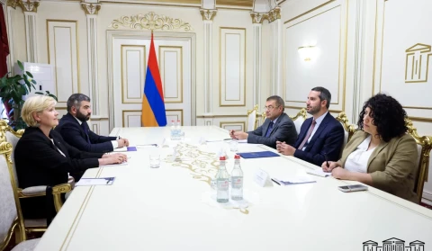 ԱԺ նախագահը և Էստոնիայի դեսպանը քննարկել են երկկողմ հարաբերությունների զարգացման հարցերը