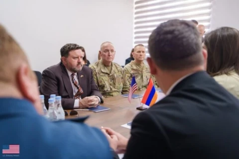 США инвестировали 1,1 млн долларов в создание новой пожарной станции в Ехегнадзоре