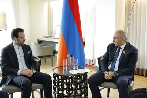 Նիկոլ Փաշինյանը հանդիպում է ունեցել «Զայեդ» մարդկային եղբայրության մրցանակի գլխավոր քարտուղարի հետ