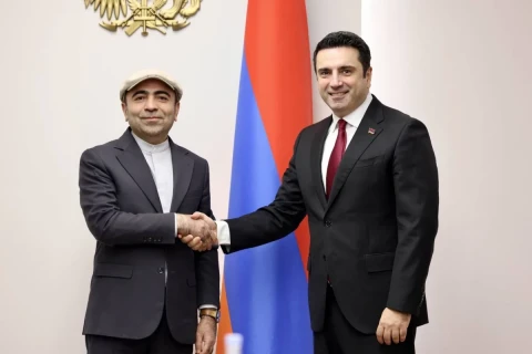 Armenia Security Council chief, Iran ambassador discuss cooperation