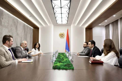 Ալեն Սիմոնյանն ու Չեխիայի դեսպանը քննարկել են ՀՀ-ԵՄ հարաբերությունների զարգացման հարցեր