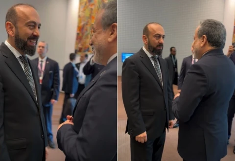ՄԱԿ ԳԱ շրջանակներում Արարատ Միրզոյանը ոտքի վրա զրուցել է Իրանի ԱԳ նախարարի հետ