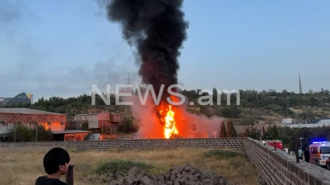 4 ժամ անց Ծիծեռնակաբերդի խճուղում գտնվող էլեկտրական ենթակայանում բռնկված հրդեհը մարվել է