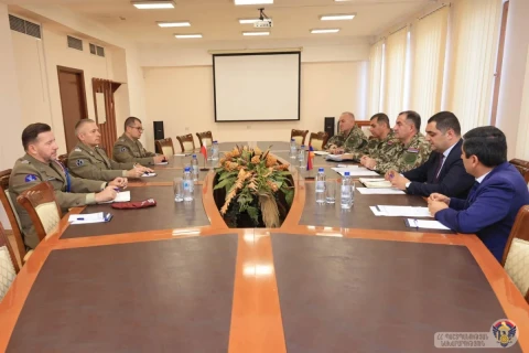 Քննարկվել են Հայաստանի և Լեհաստանի ԶՈՒ-երի միջև համագործակցության զարգացման հարցերը