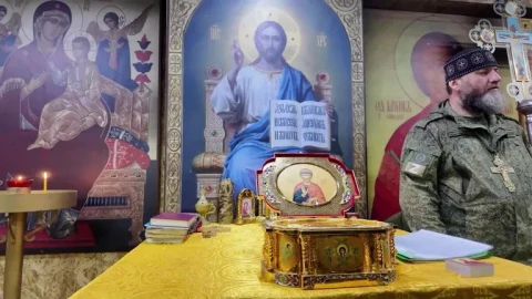 Российская армия могла потерять мощи святого Дмитрия Донского при отступлении в Донецкой области