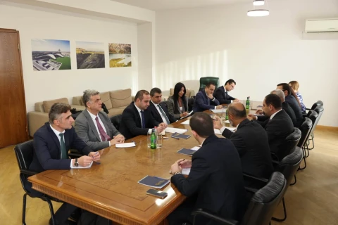 Թուրքիայի էլեկտրաէներգիայի հաղորդման կազմակերպության խորհրդի նախագահը Երեւանում է. հանդիպել է Խուդաթյանի եւ ՀԷՑ–ի տնօրինության հետ